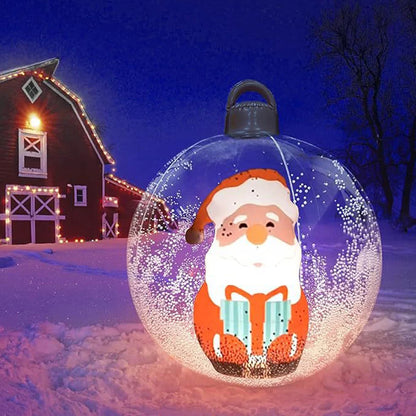 Inflatable Christmas Balls Light