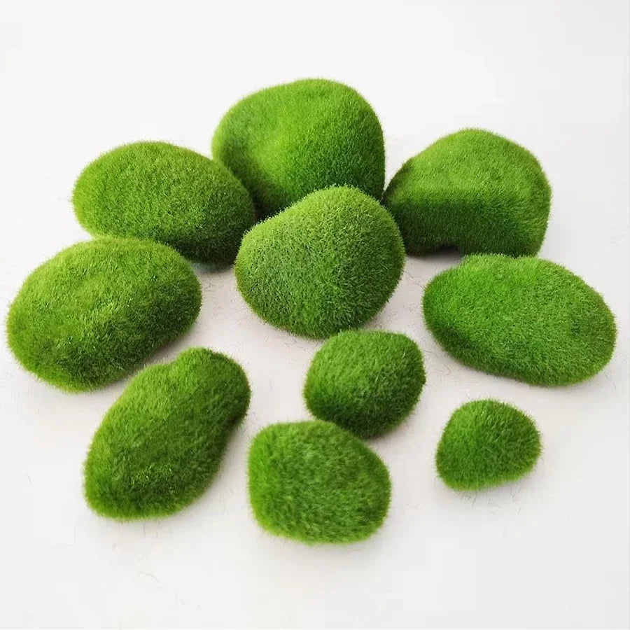 Artificial Moss Rocks