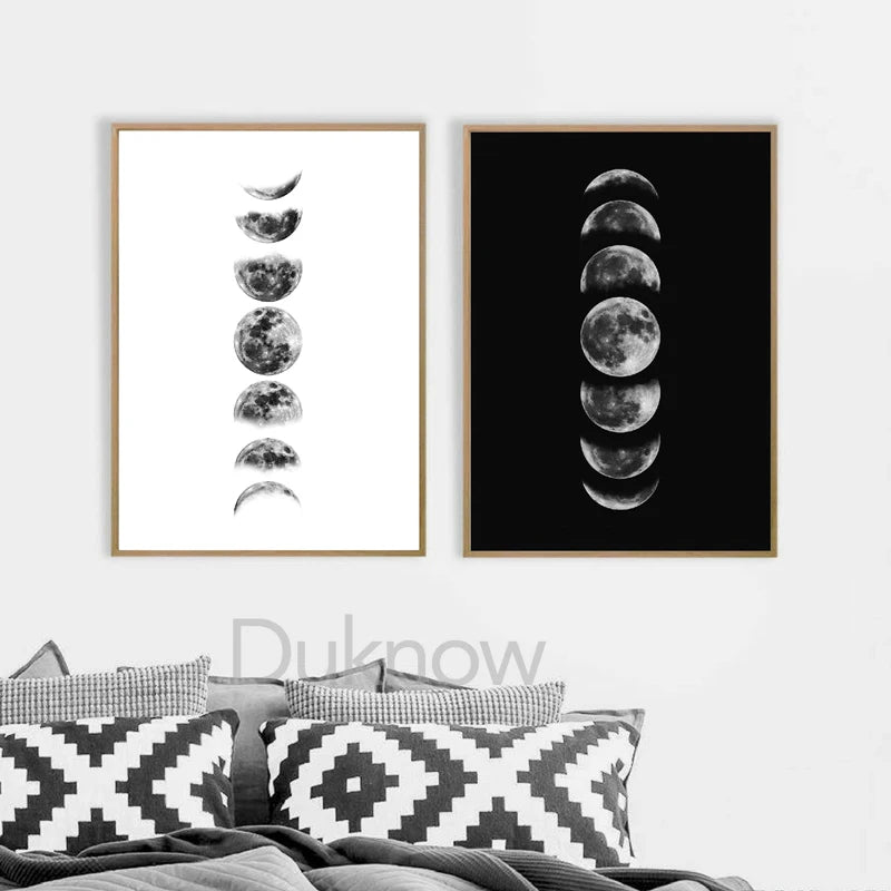 Lunar Phase Wall Art