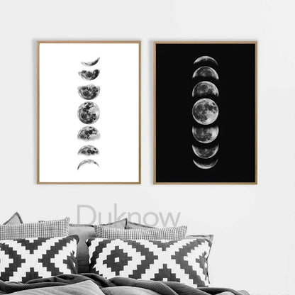 Lunar Phase Wall Art
