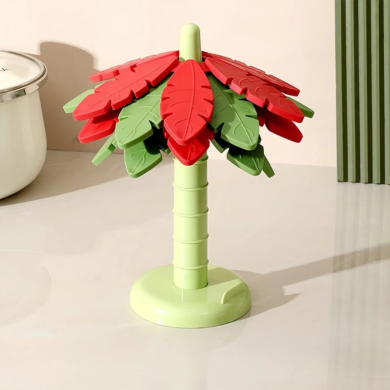 Tree Insulation Silicon Drink Coaster Mat