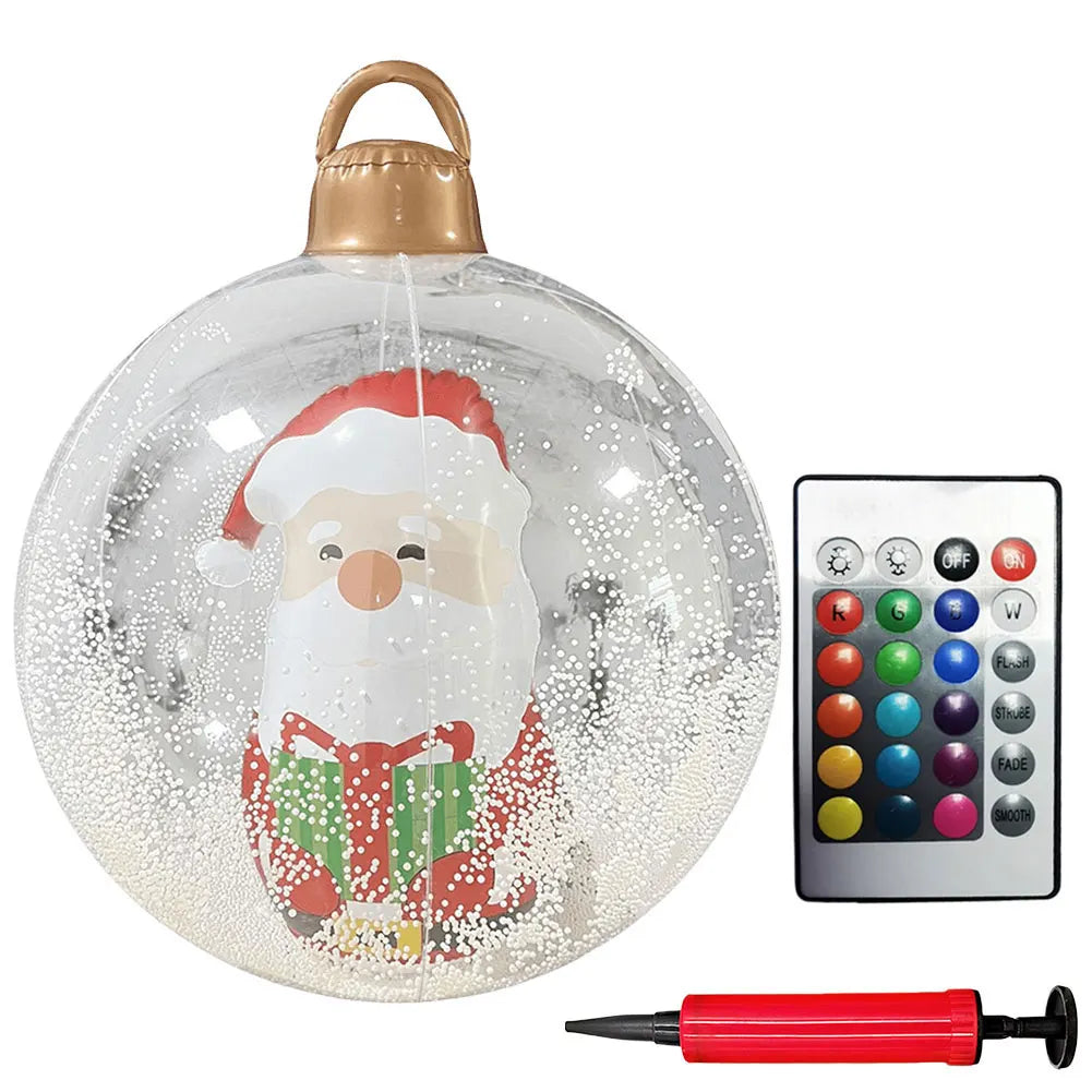 Inflatable Christmas Balls Light