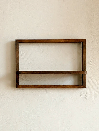 Rustic Wooden Floating Shelves