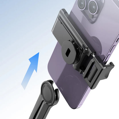 360° Auto Face Tracking Tripod – AI Phone Holder with Gesture Control