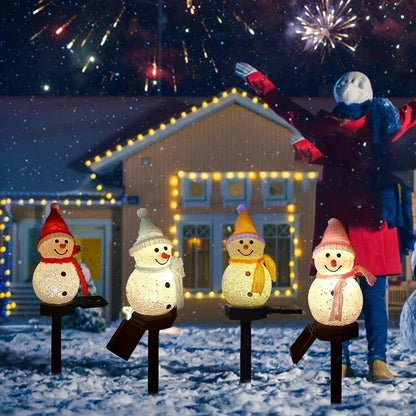 Christmas Snowman Outdoor Lights