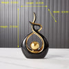 Gold black small