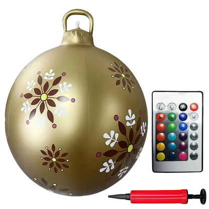 Inflatable Christmas Balls Light