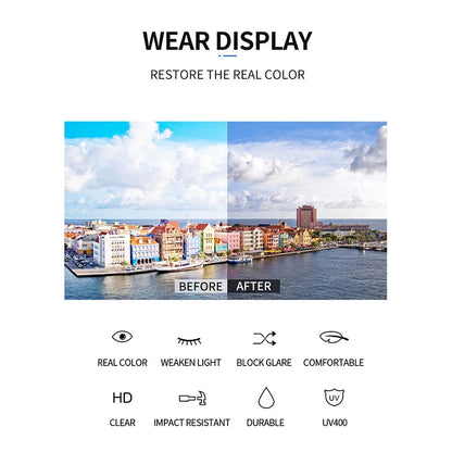 Over-Glasses Polarized Sunglasses – Fits Over Prescription Glasses, Night Vision & UV400