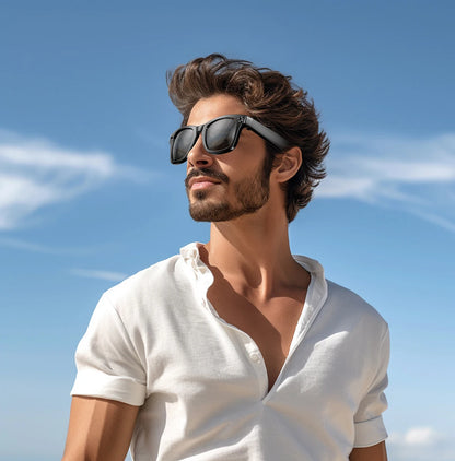 800W AI Camera Smart Glasses – Color-Changing, Translation, Photo & Video, Waterproof