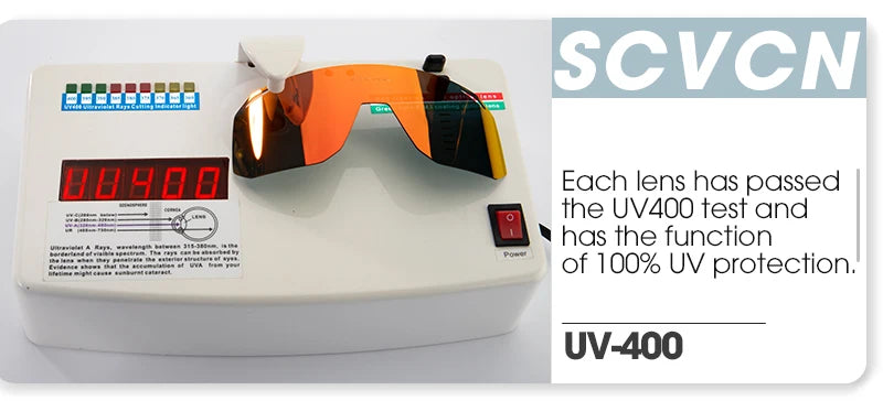 SCVCN Cycling Sunglasses – UV400 MTB Bike Goggles for Men & Women