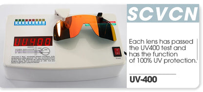 SCVCN Cycling Sunglasses – UV400 MTB Bike Goggles for Men & Women