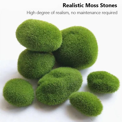 Artificial Moss Rocks