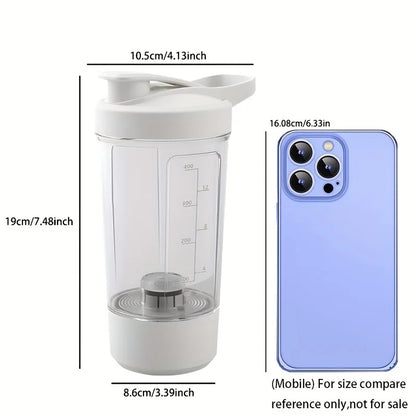 Portable Electric Shaker Bottle USB Rechargeable Blender