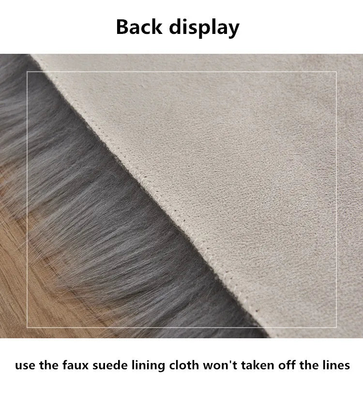 Luxury Shipsheep Faux Fur Rug