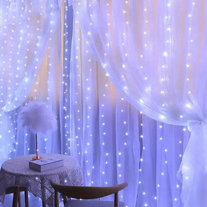 LED Curtain Fairy String Lights Decoration