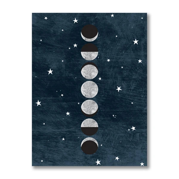 Lunar Phase Wall Art