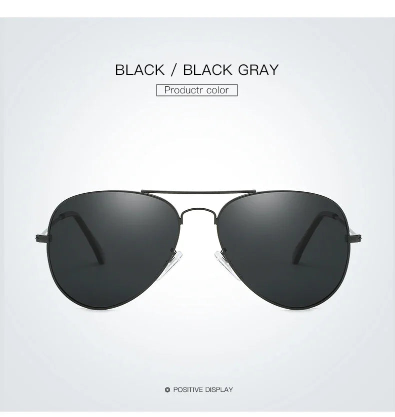 Men's Luxury Polarized Sunglasses – UV400 Square Alloy Frame