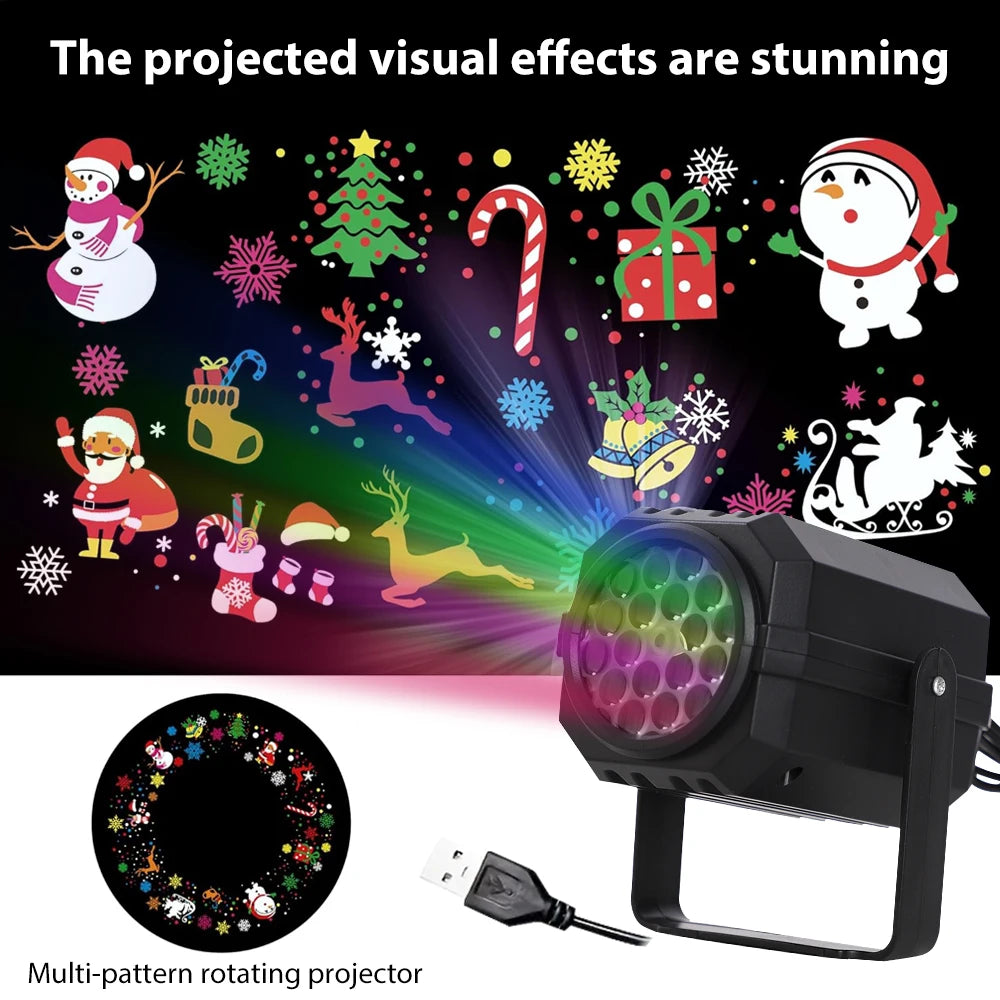 Christmas Patterned Projector Lights