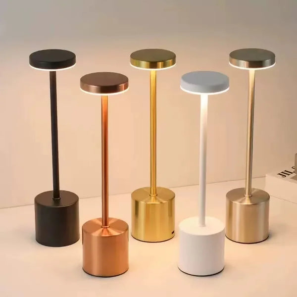 Cordless LED Table Lamp with 3-Color Dimming