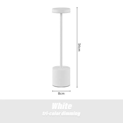 Cordless LED Table Lamp with 3-Color Dimming