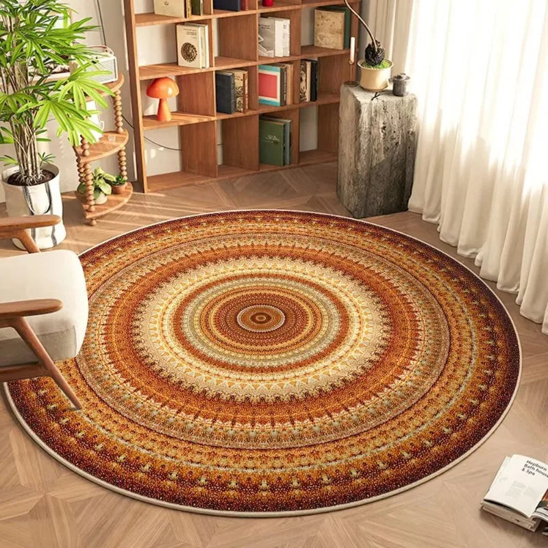 Vintage Boho Round Rug