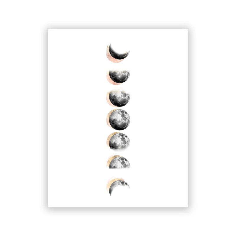 Lunar Phase Wall Art