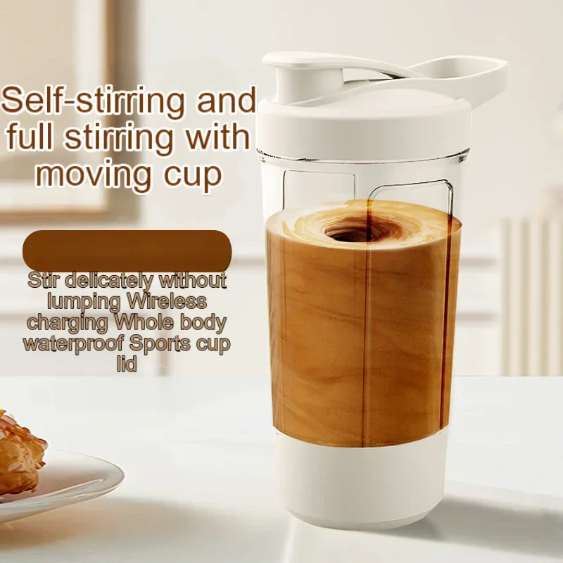 Portable Electric Shaker Bottle | USB Rechargeable Protein Mixer