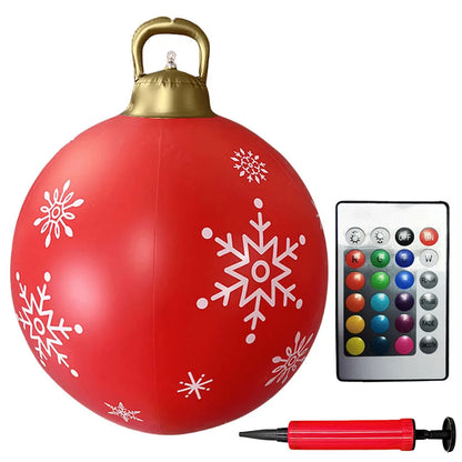 Inflatable Christmas Balls Light