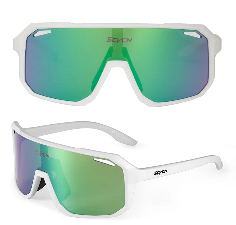 SCVCN Cycling Sunglasses – UV400 MTB Bike Goggles for Men & Women