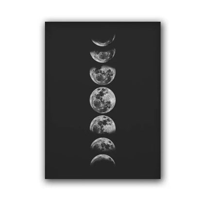 Lunar Phase Wall Art