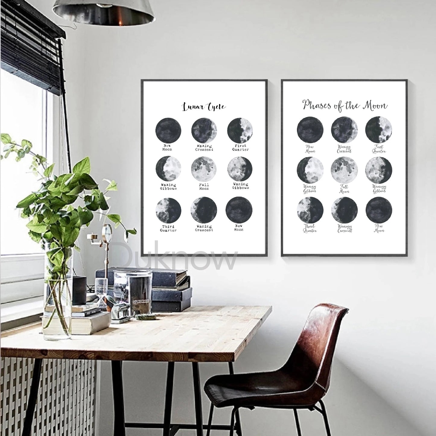 Lunar Phase Wall Art