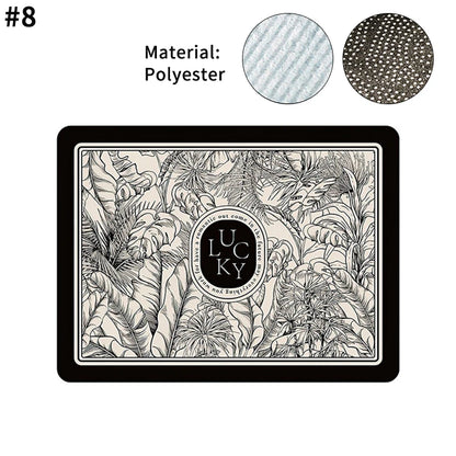 Printed Absorbent Dish Drying Mat