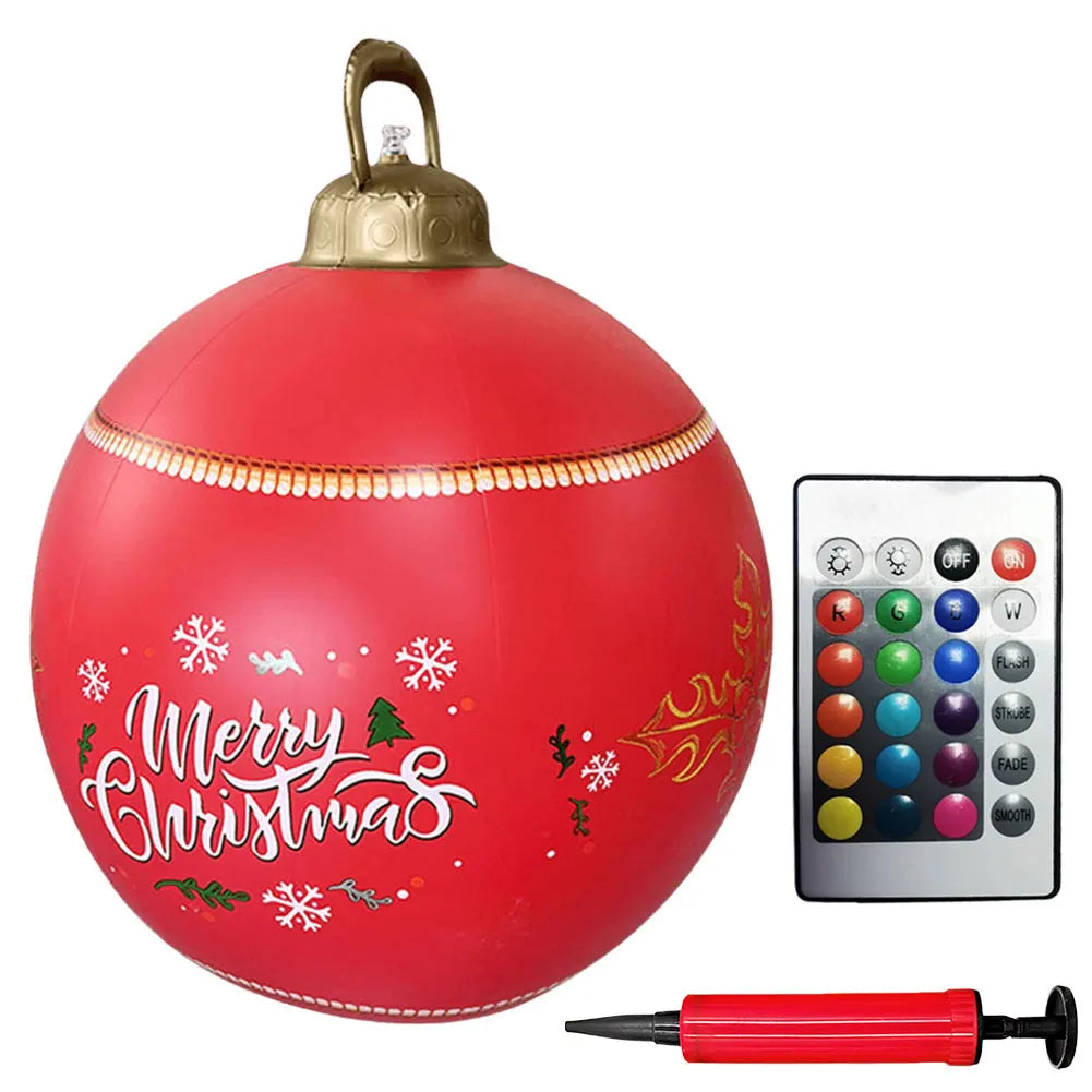 Inflatable Christmas Balls Light