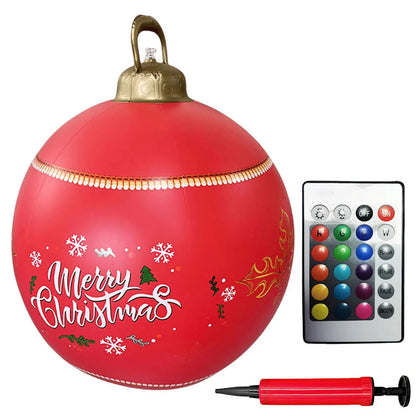 Inflatable Christmas Balls Light