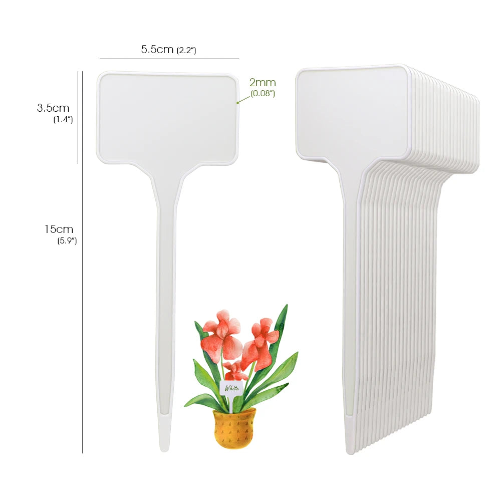 T-Shaped Plastic Plant Tags