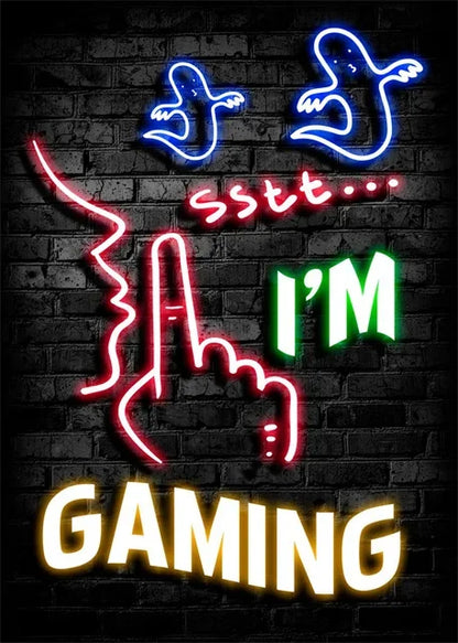 Gaming Neon Wall Art