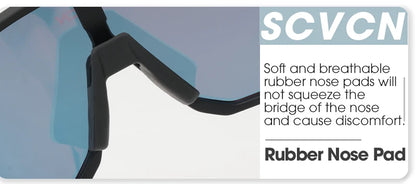 SCVCN Cycling Sunglasses – UV400 MTB Bike Goggles for Men & Women