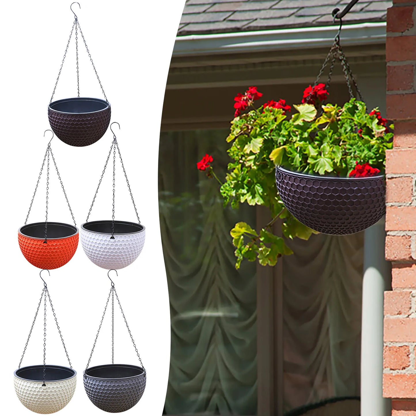Hanging Planter With Drainage Holes