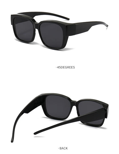 Over-Glasses Polarized Sunglasses – Fits Over Prescription Glasses, Night Vision & UV400