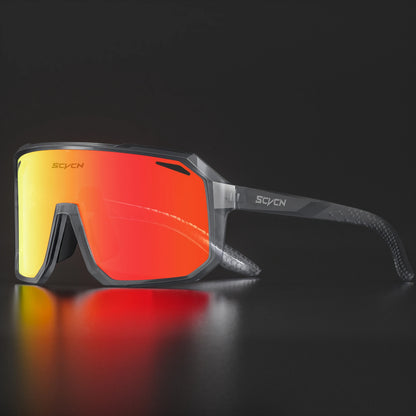 SCVCN Cycling Sunglasses – UV400 MTB Bike Goggles for Men & Women