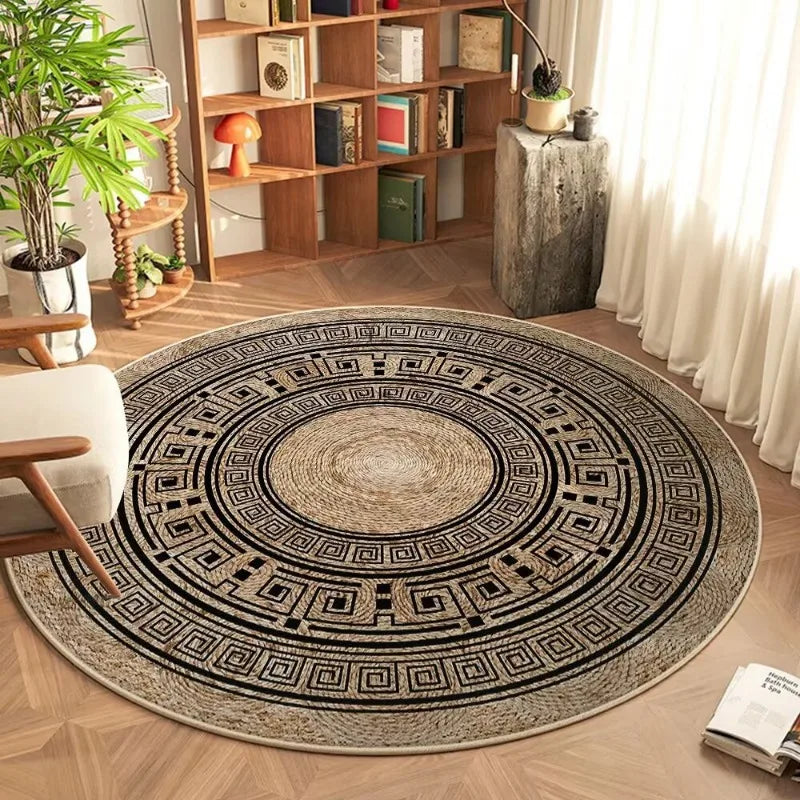 Vintage Boho Round Rug