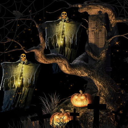 Glowing Outdoor Hanging Halloween Ghost