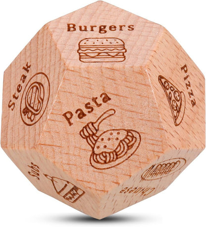 Food Decision Dice for Date Nights