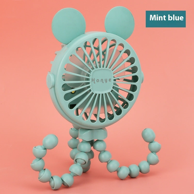 Octopus Handheld Foldable Fan