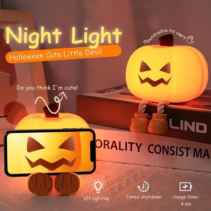 Halloween Creative Racket Atmosphere Pumpkin Lamp