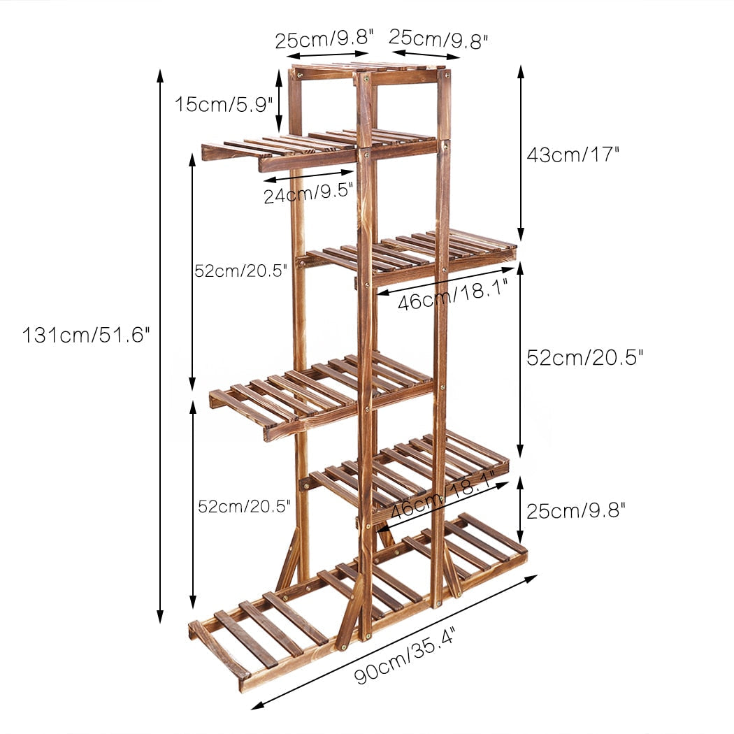 wooden-tiered-plant-stand
