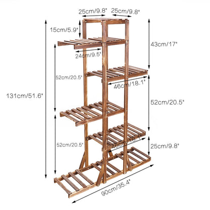 wooden-tiered-plant-stand
